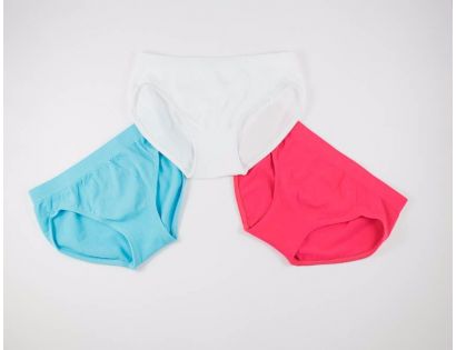Pack braguitas azul,blanco y rojo