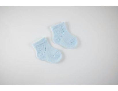 Calcetín bebe azul