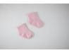 Calcetín bebe puntitos rosa
