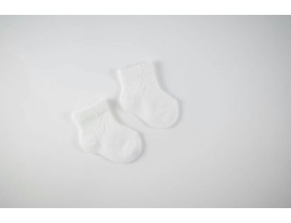 Calcetín bebe blanco