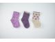 Pack calcetines tonos lilas de flores