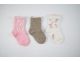 Pack calcetines tonos rosas en flores