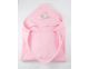 Capa de baño bebe color rosa