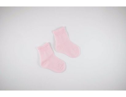 Calcetín bebe fino en rosa