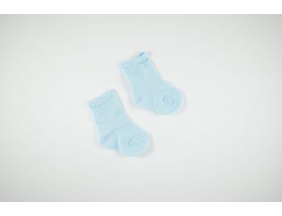Calcetín bebe fino en azul