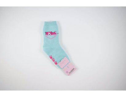 Calcetín antideslizante azul