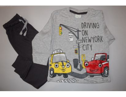 Pijama niño manga larga