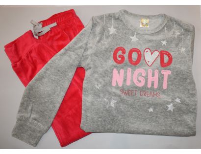 Pijama niña manga larga